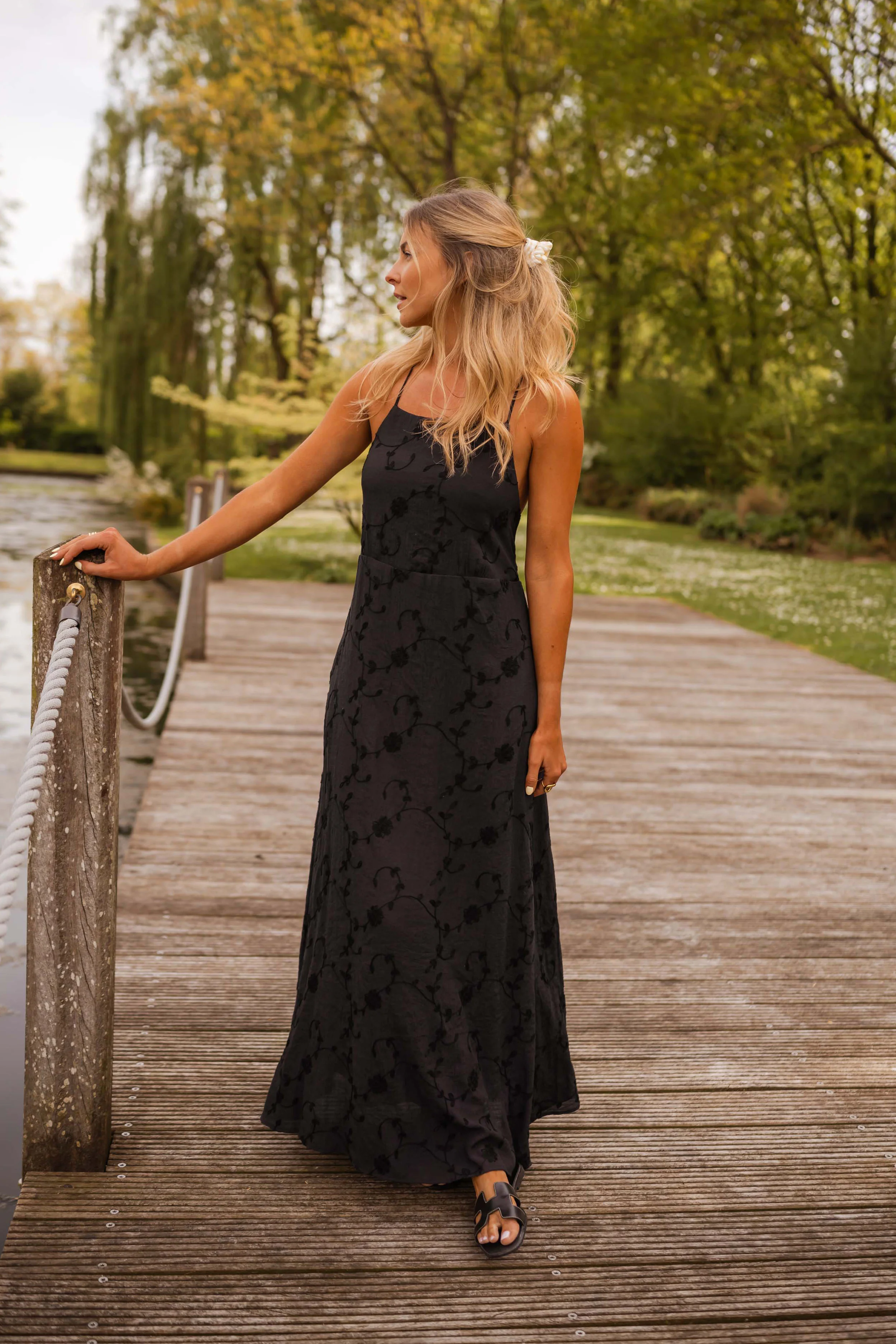 Robe Noham - noire - Image 4