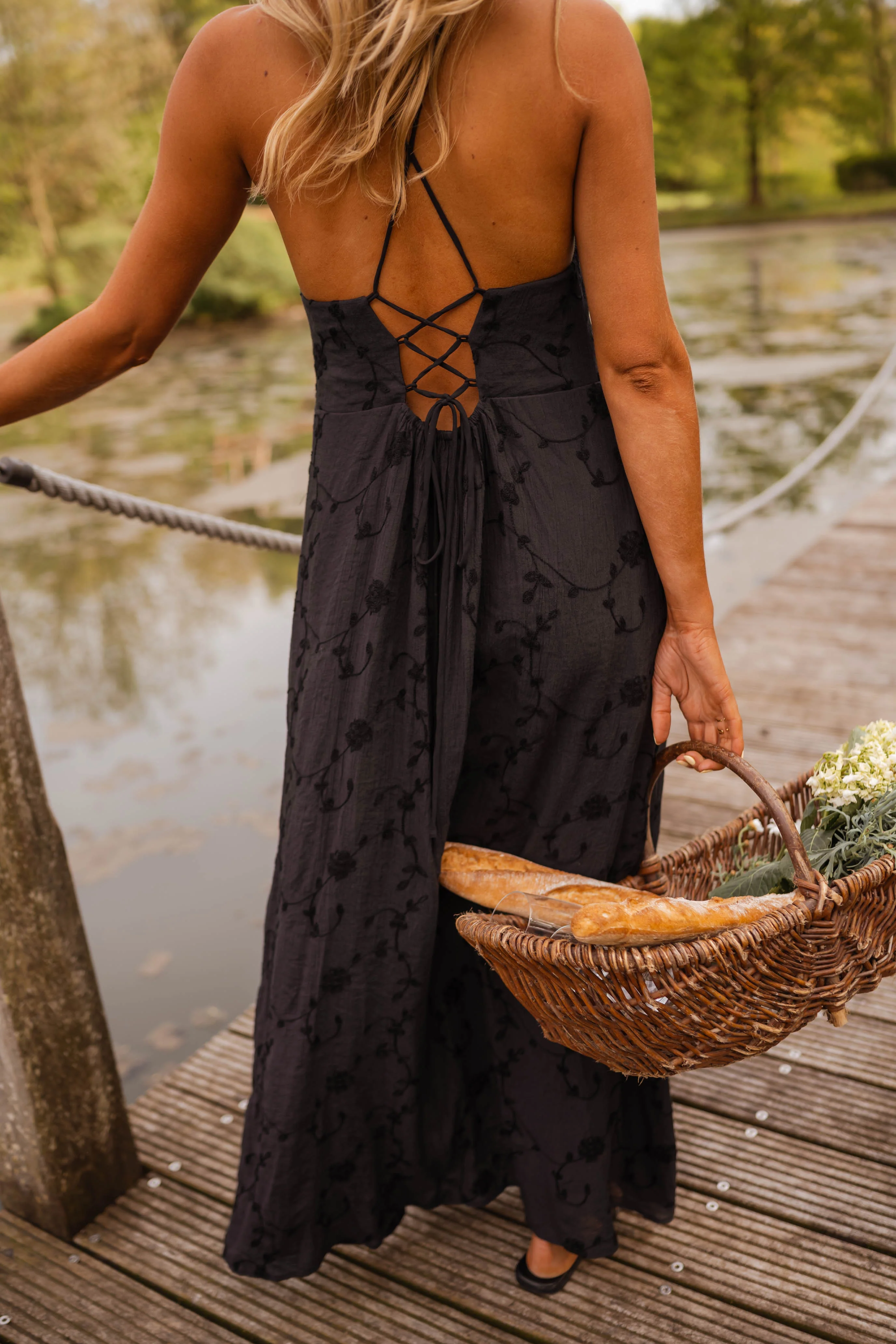 Robe Noham - noire - Image 5