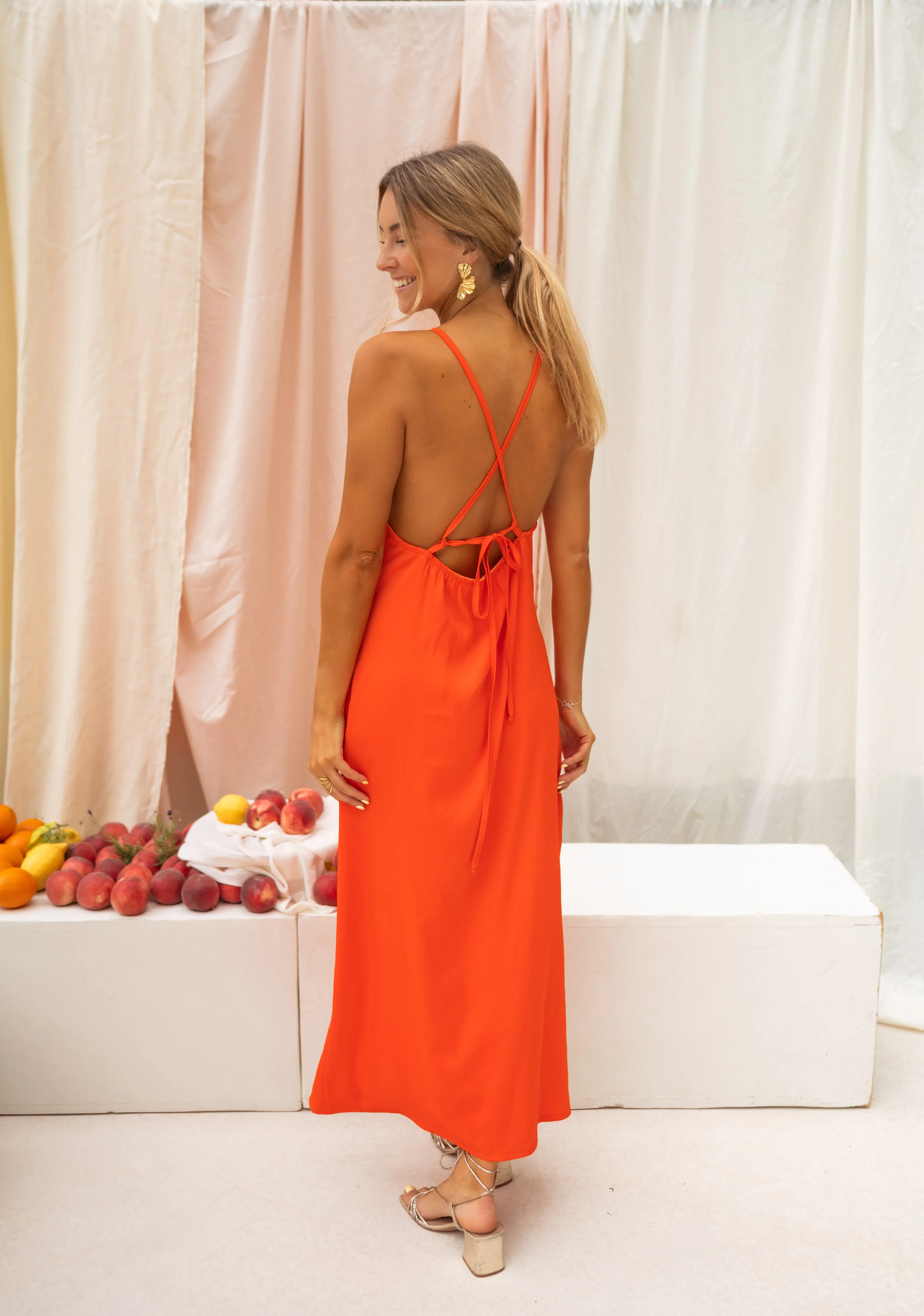 Robe Paulie Création - orange - Image 8