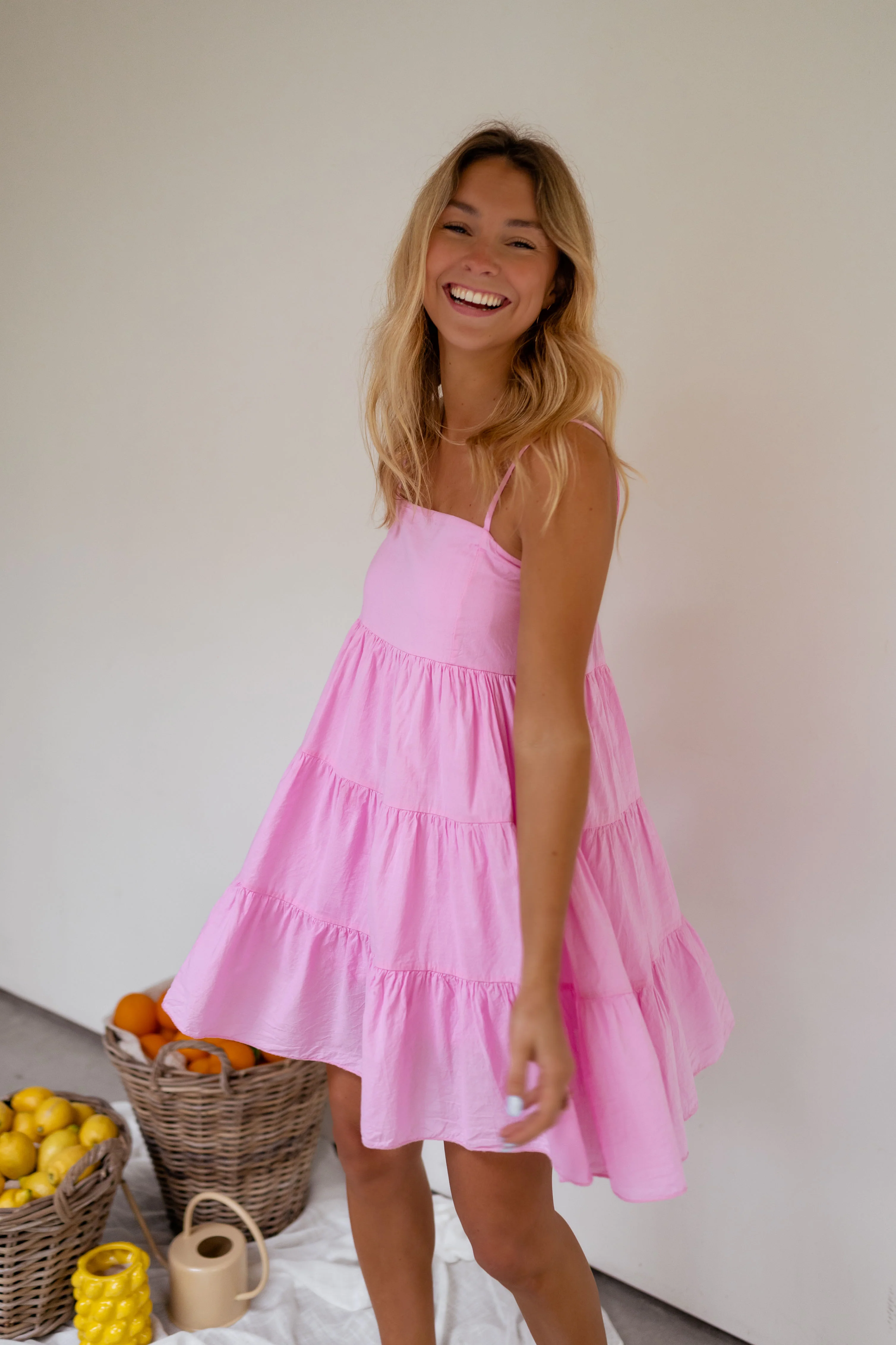 Robe Popie - rose - Image 3