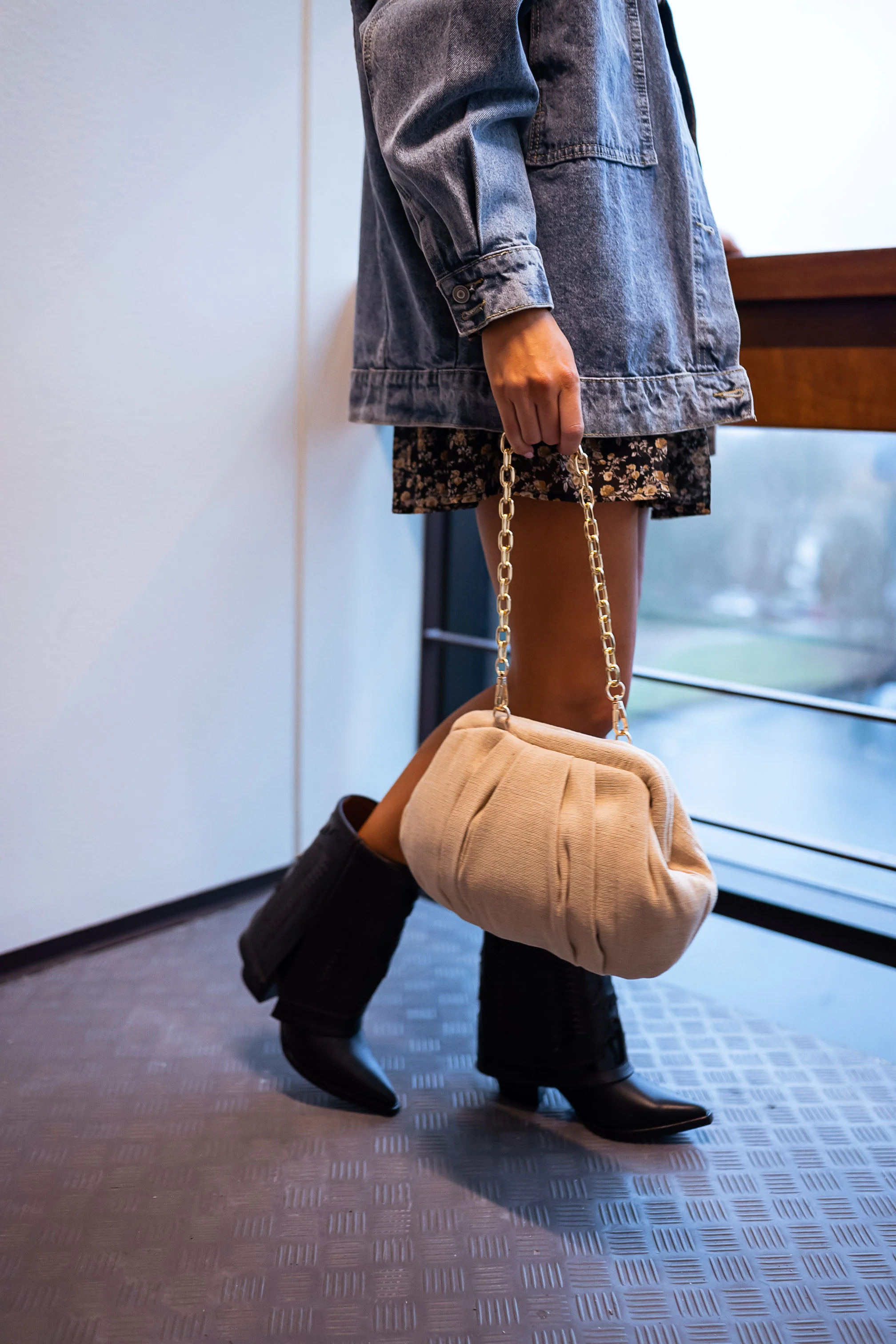Sac Nika - en lin beige - Image 2