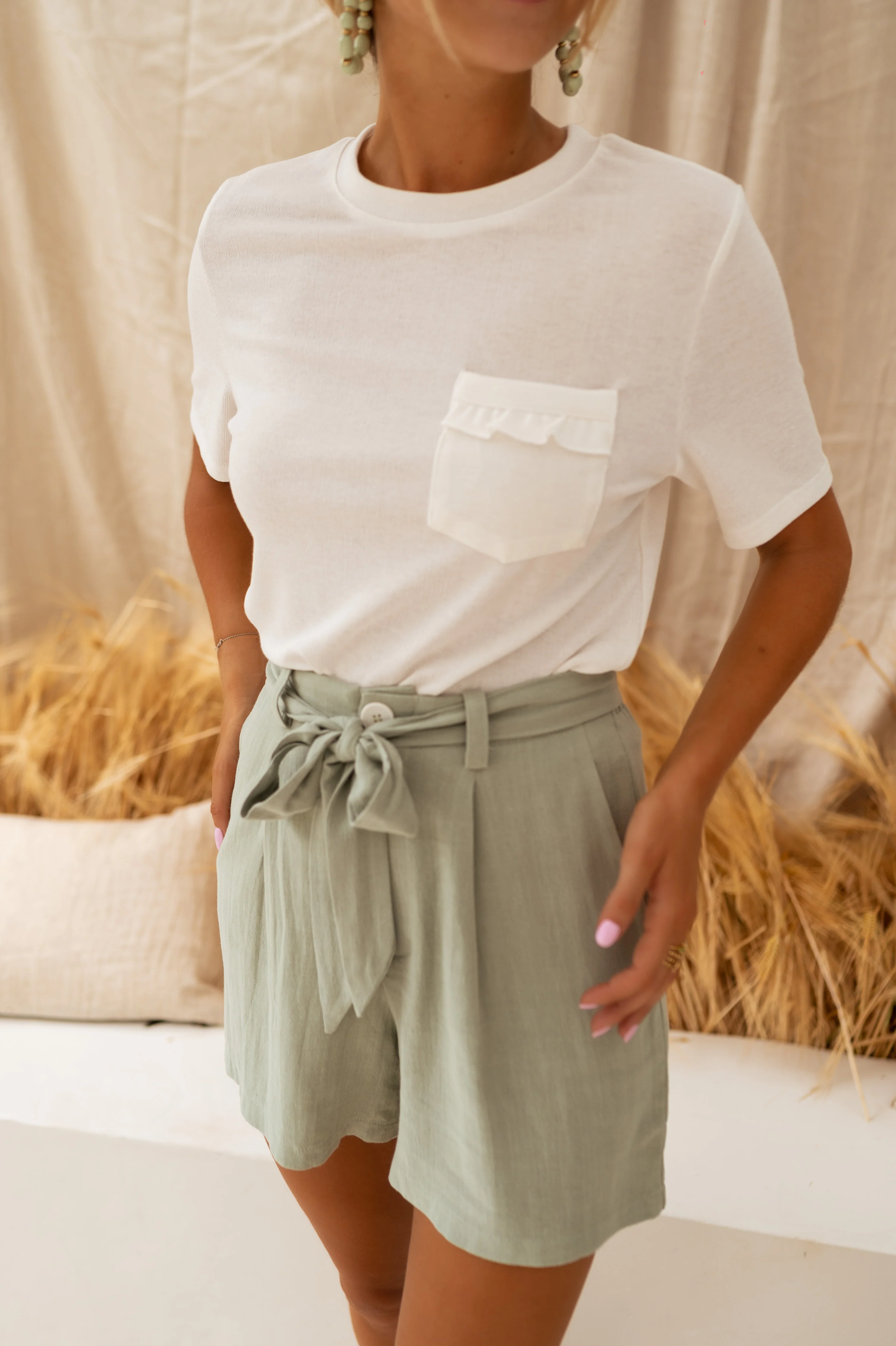 Short Nadia - kaki - Image 13