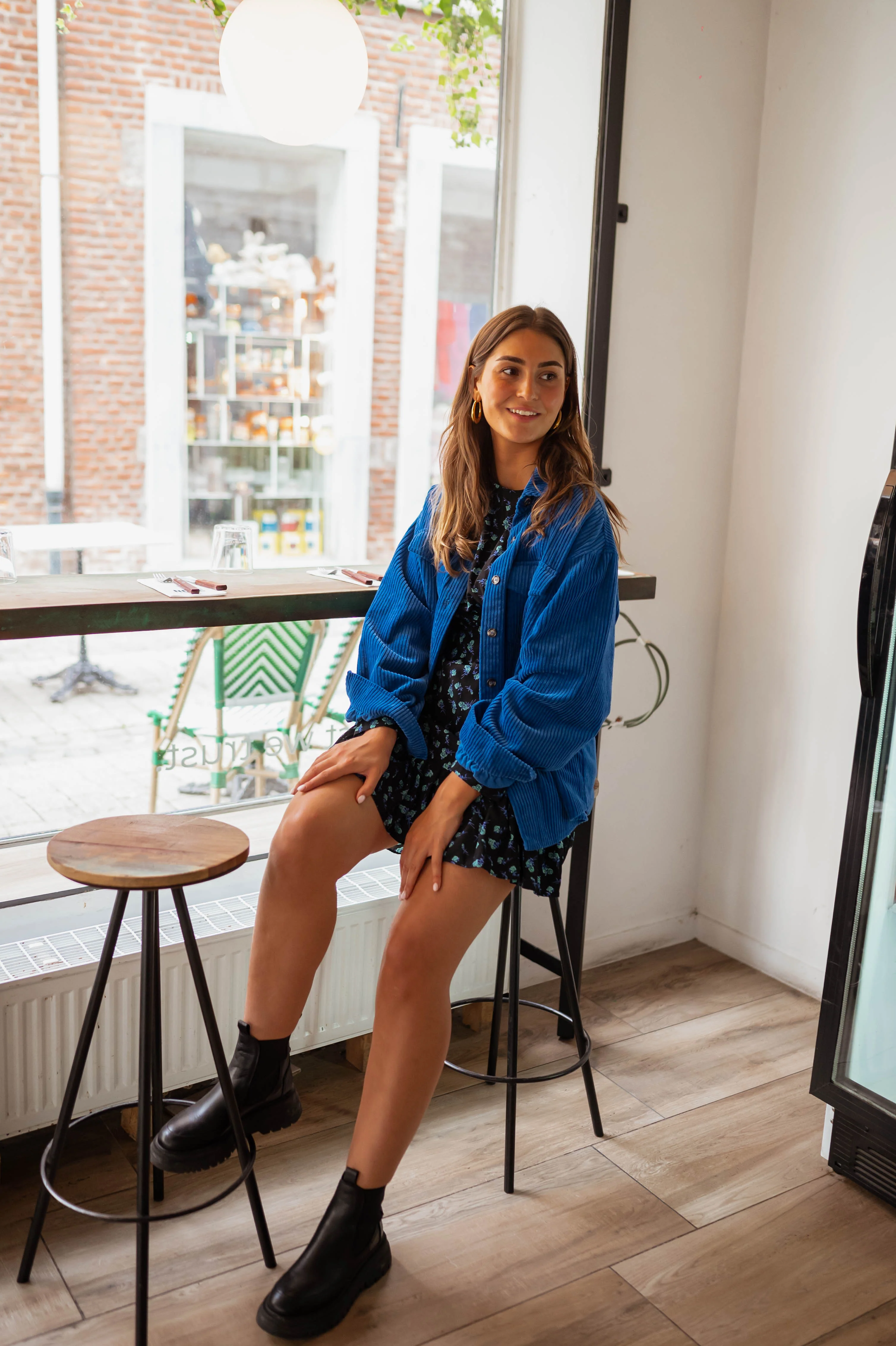 Surchemise Louana - bleue - Image 7