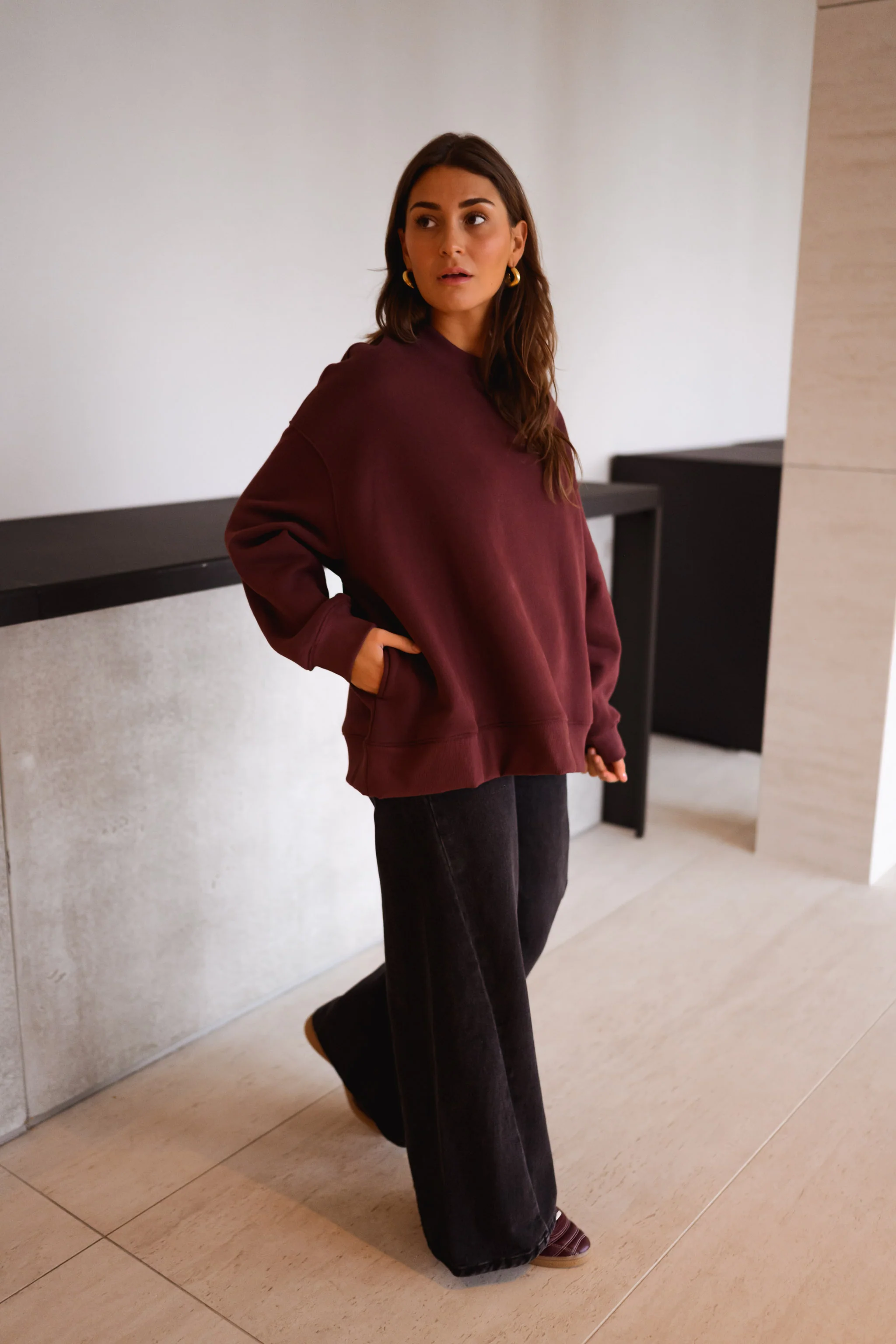 Sweat Monta - bordeaux - Image 2