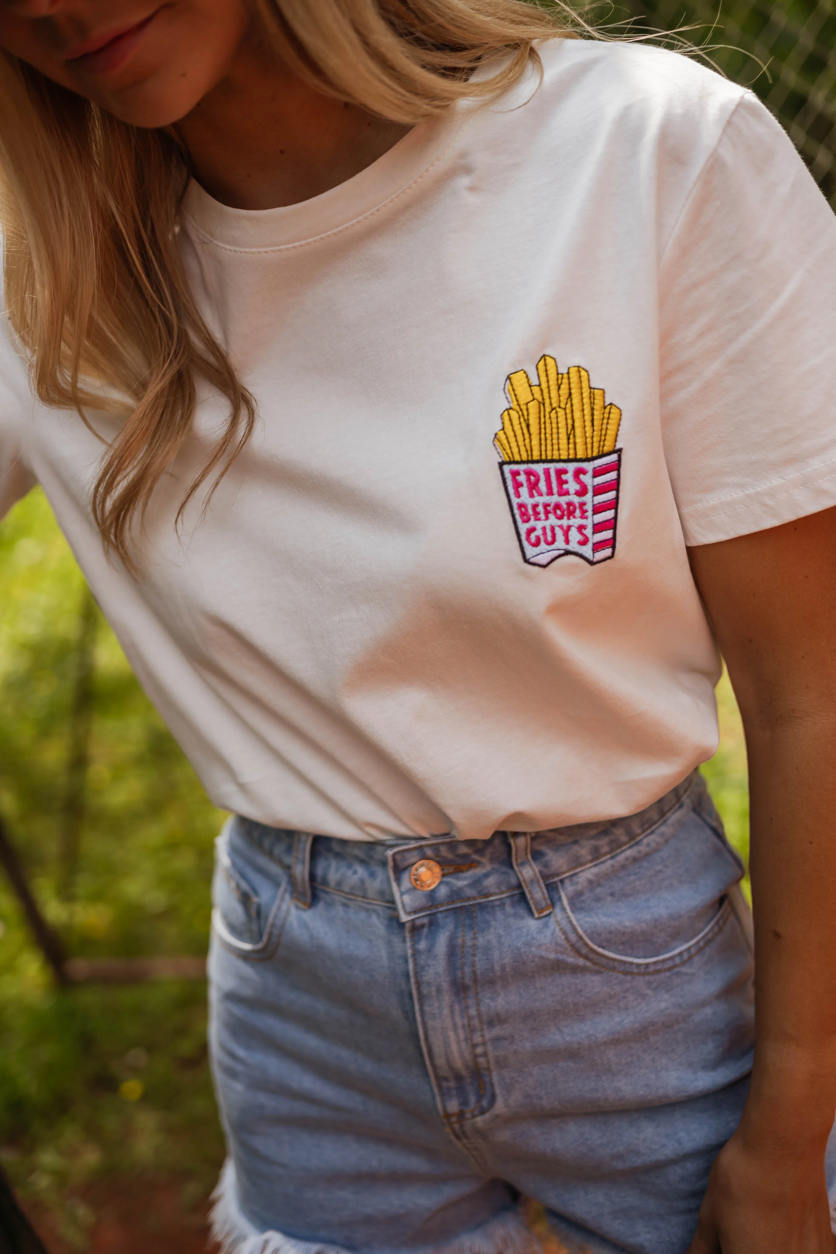T-shirt Fries - écru - Image 2