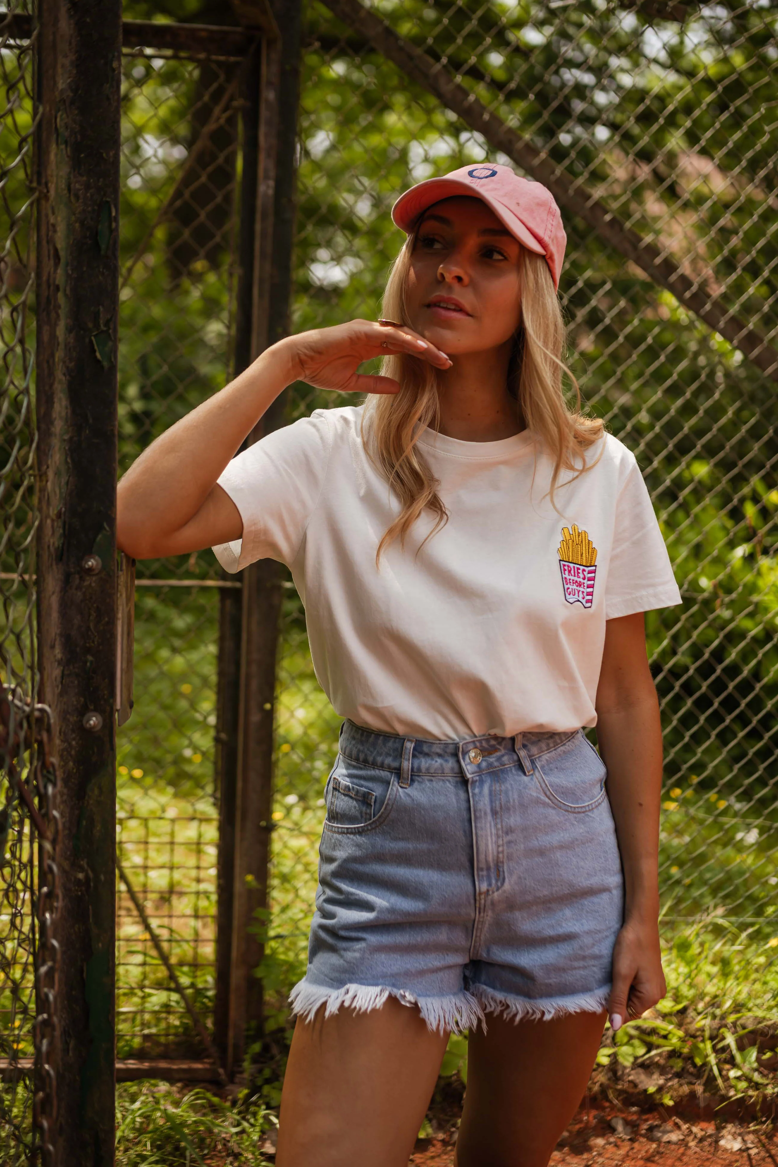 T-shirt Fries - écru - Image 6