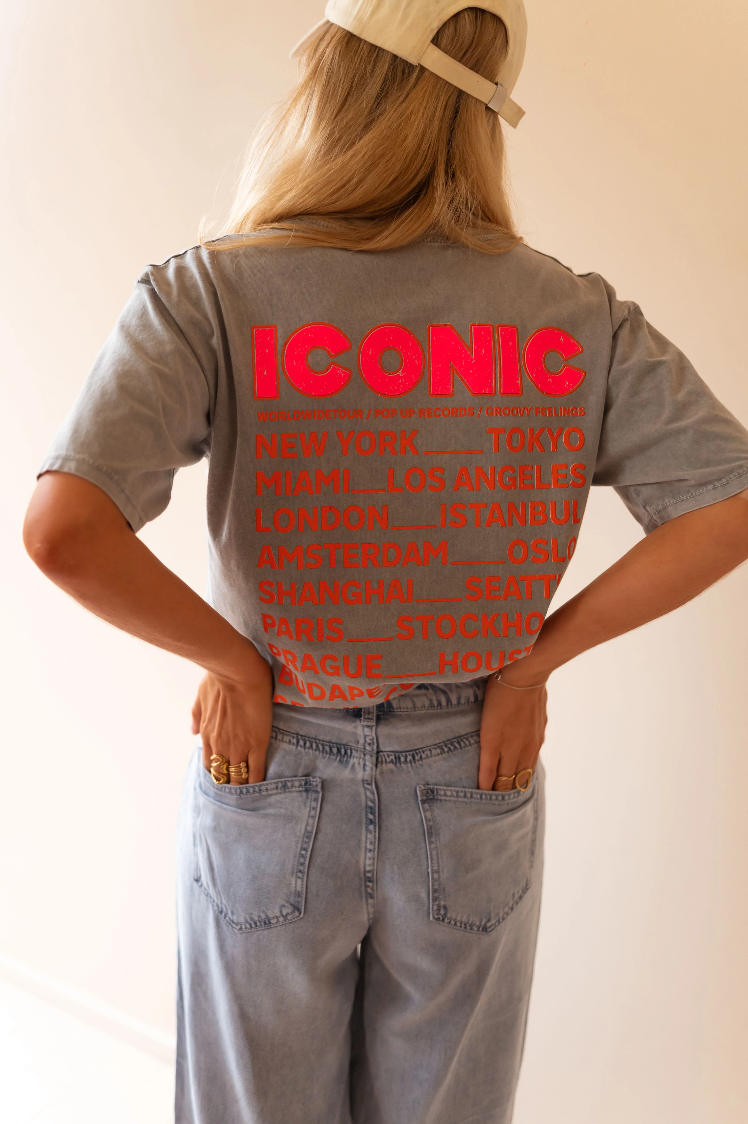 T-shirt Iconic - gris - Image 3