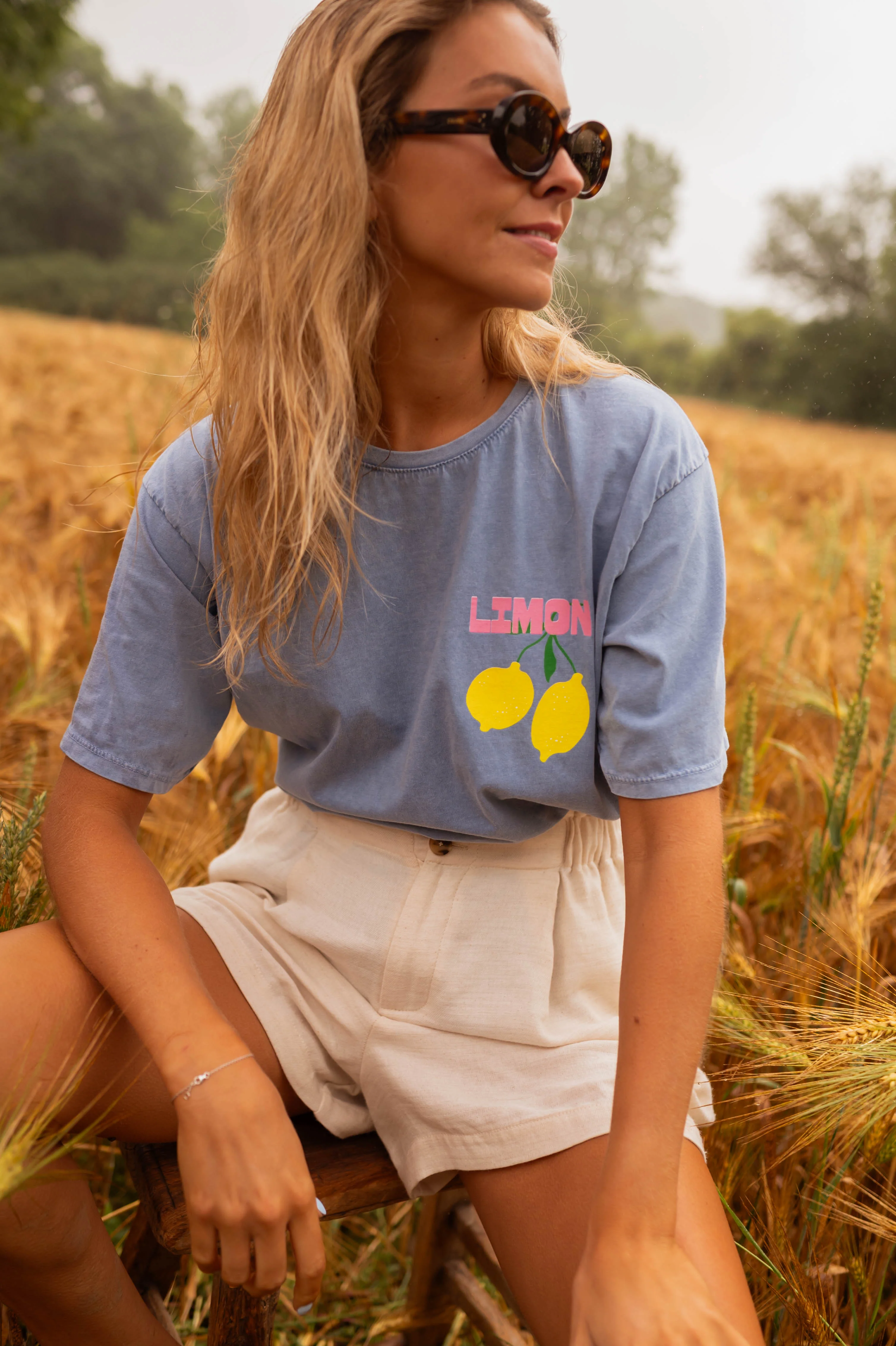 T-shirt Limon - bleu - Image 5