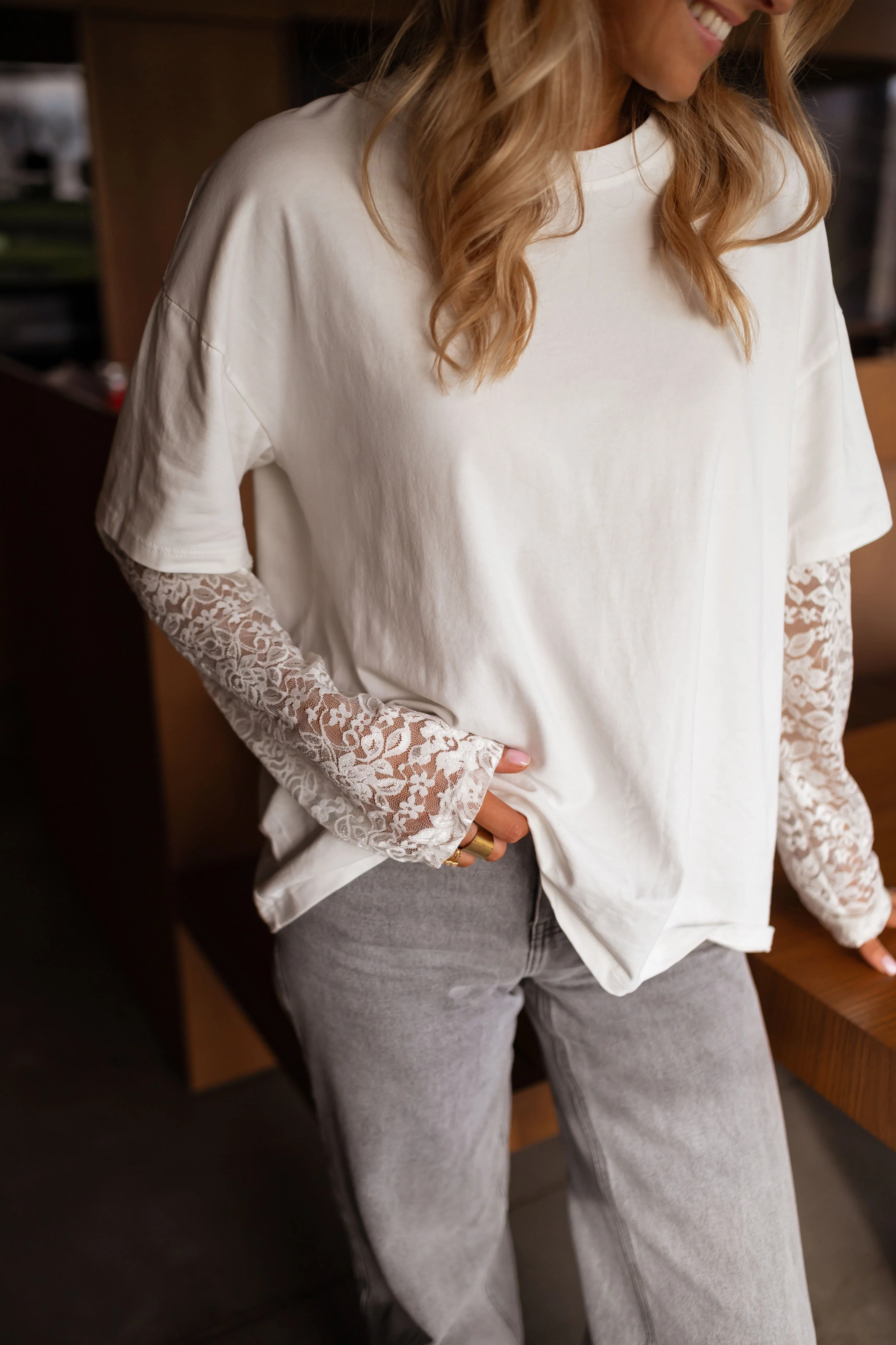 T-shirt Loys - blanc - Image 9