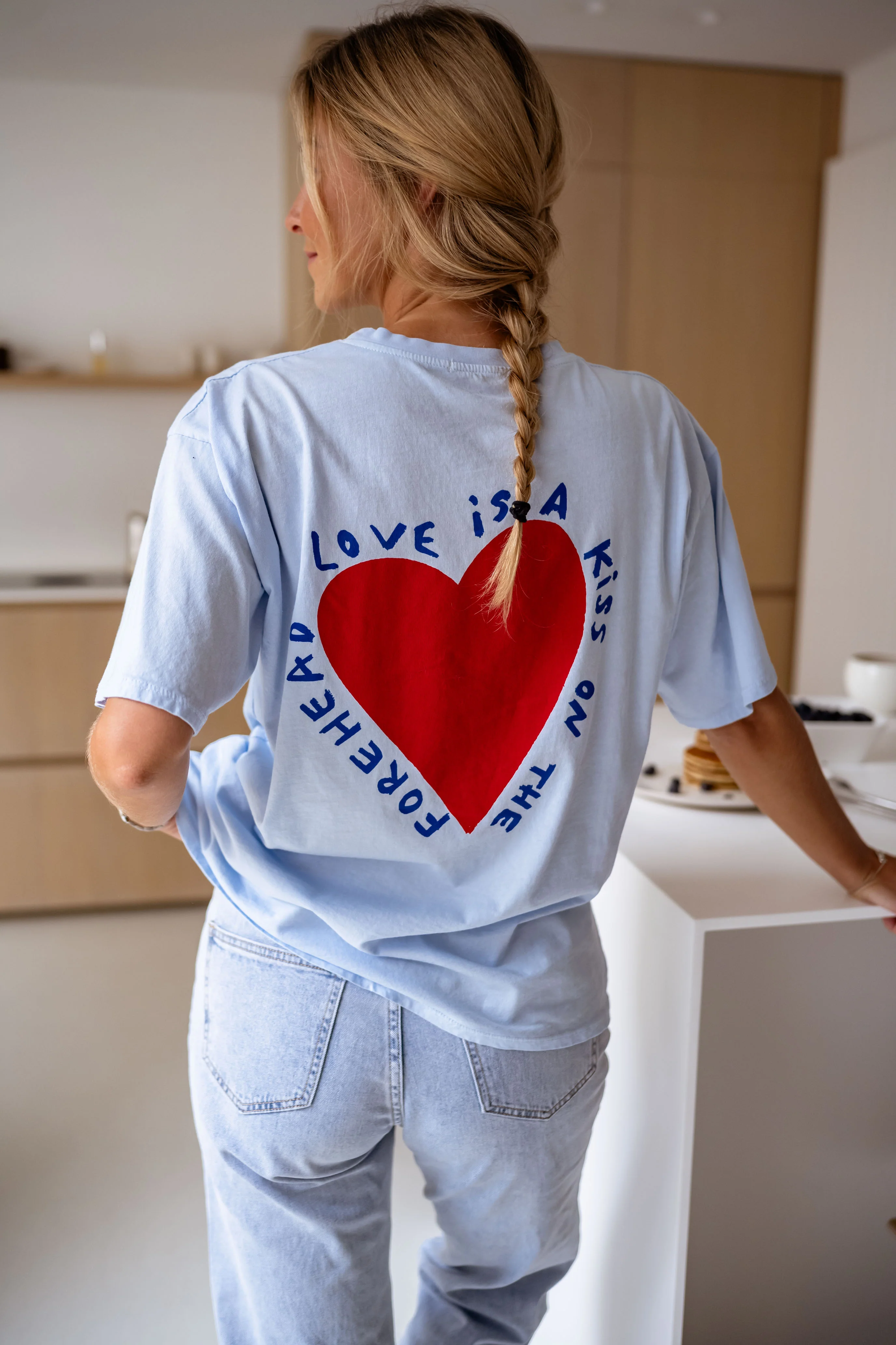 T-shirt Mona - bleu ciel - Image 2