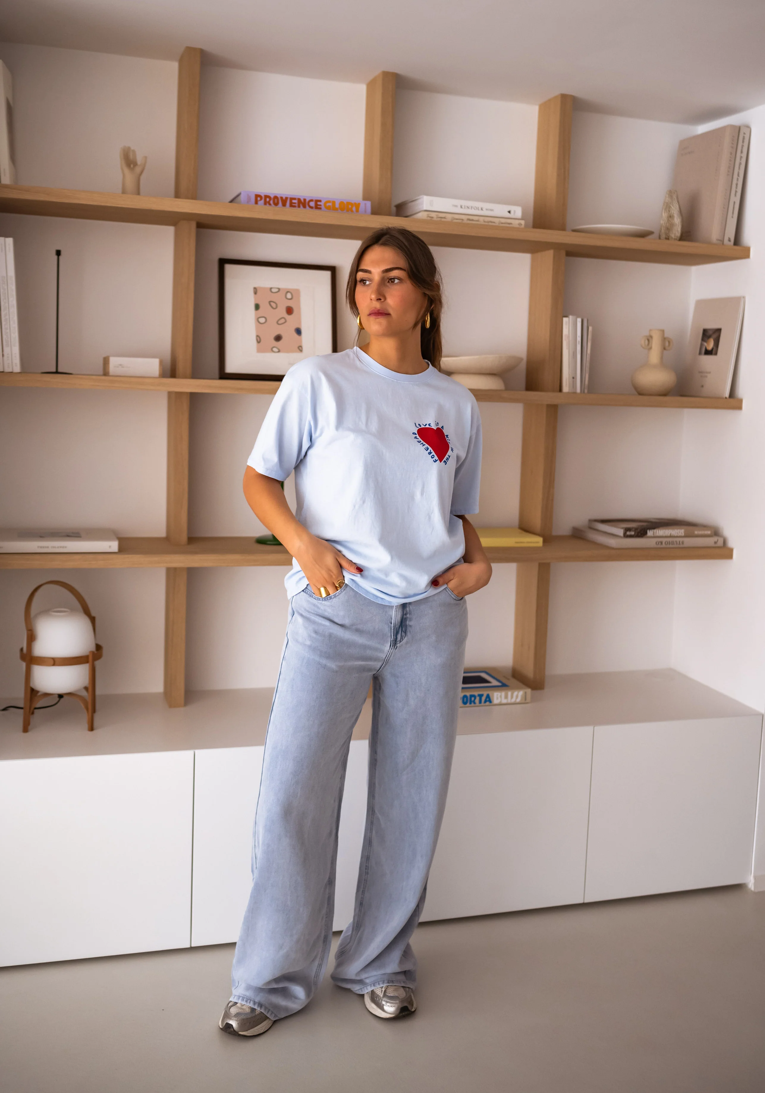 T-shirt Mona - bleu ciel - Image 4