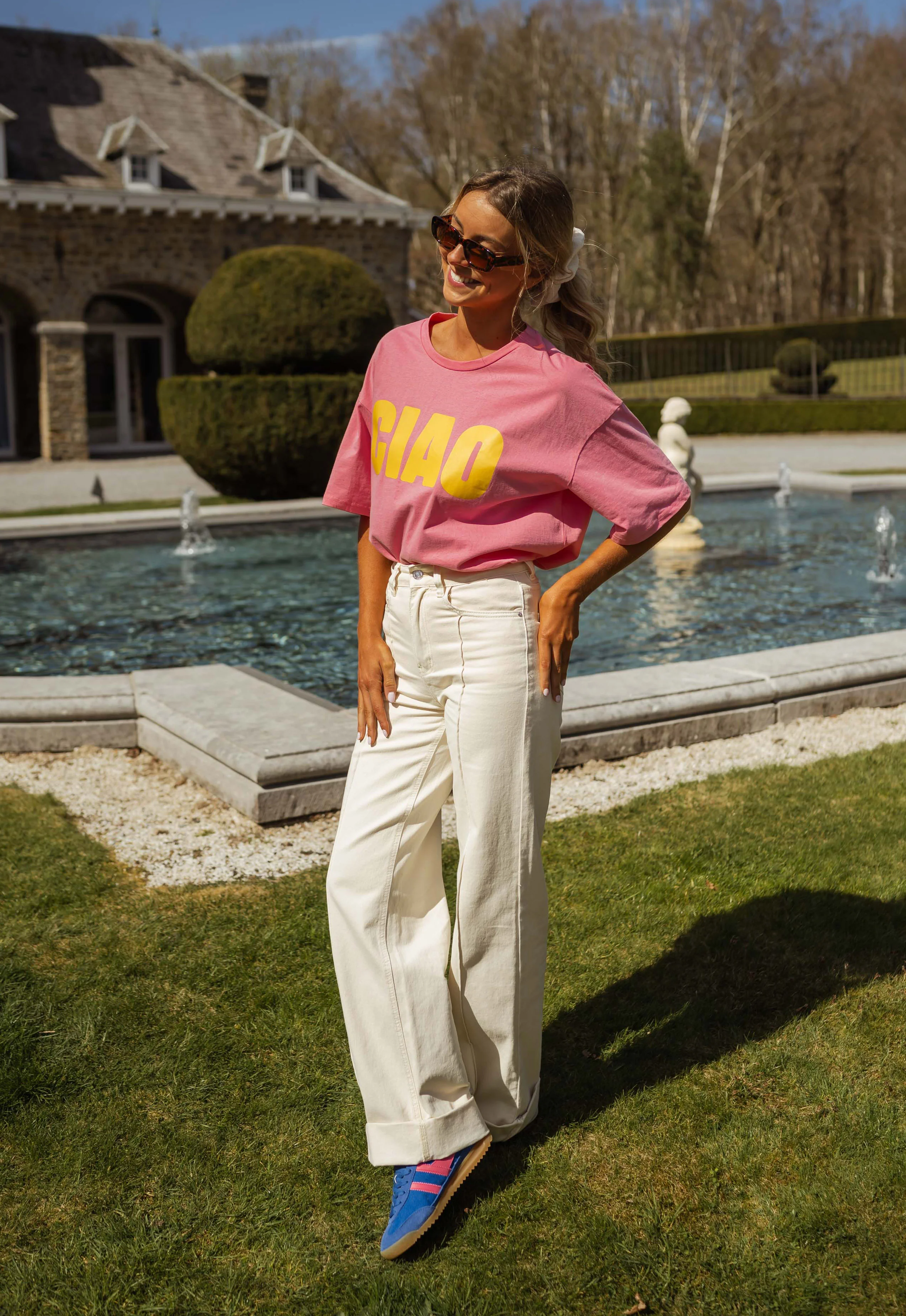 T-shirt Tiao - rose - Image 2