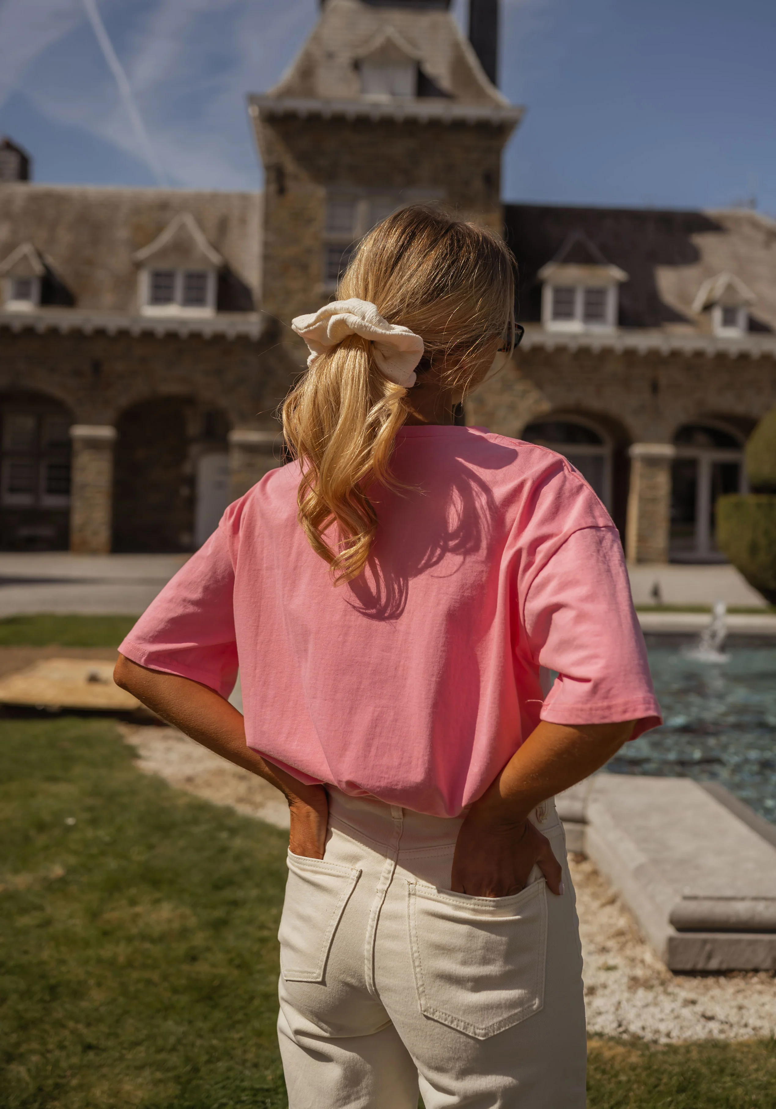 T-shirt Tiao - rose - Image 3