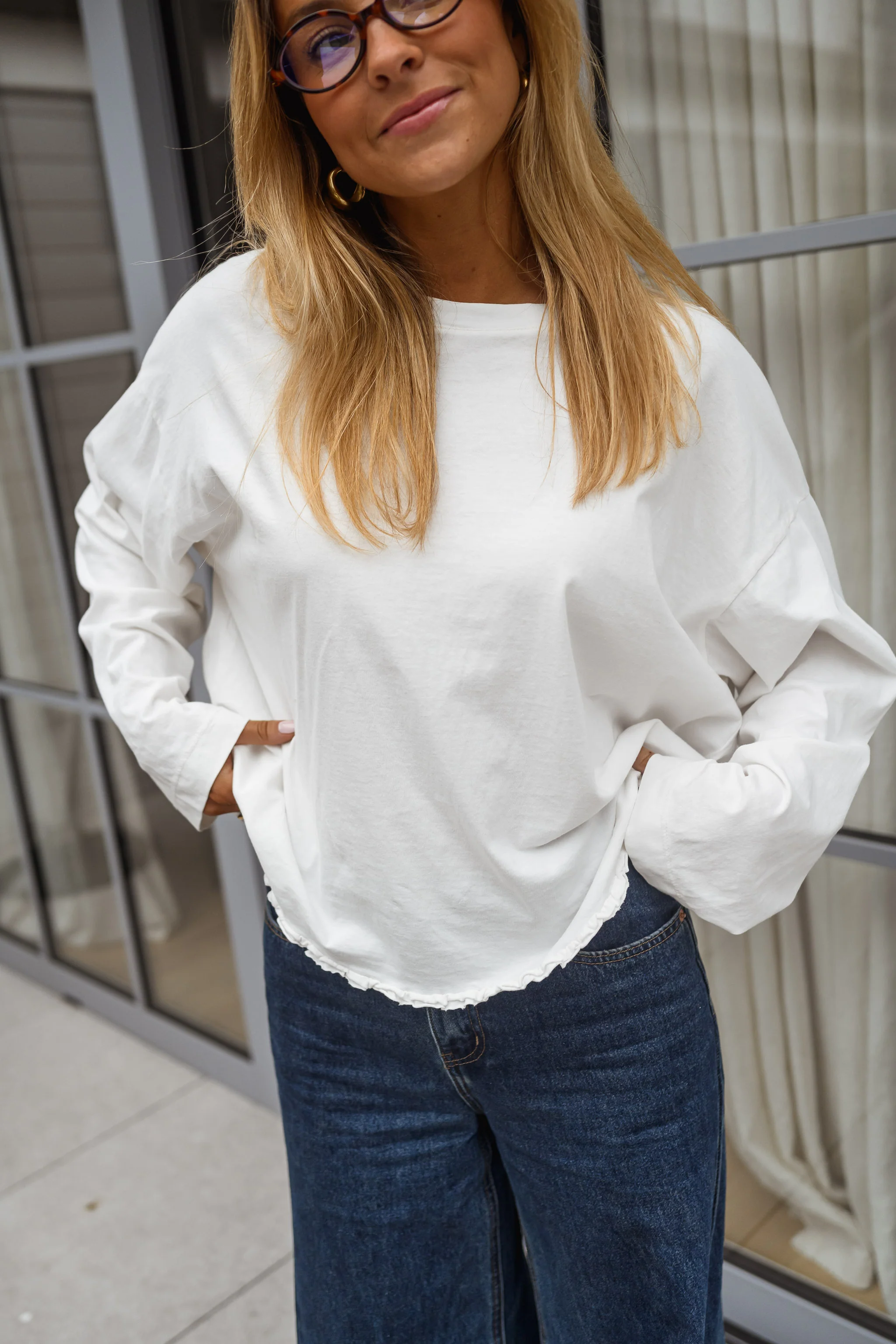 T-shirt Valentine - blanc - Image 3