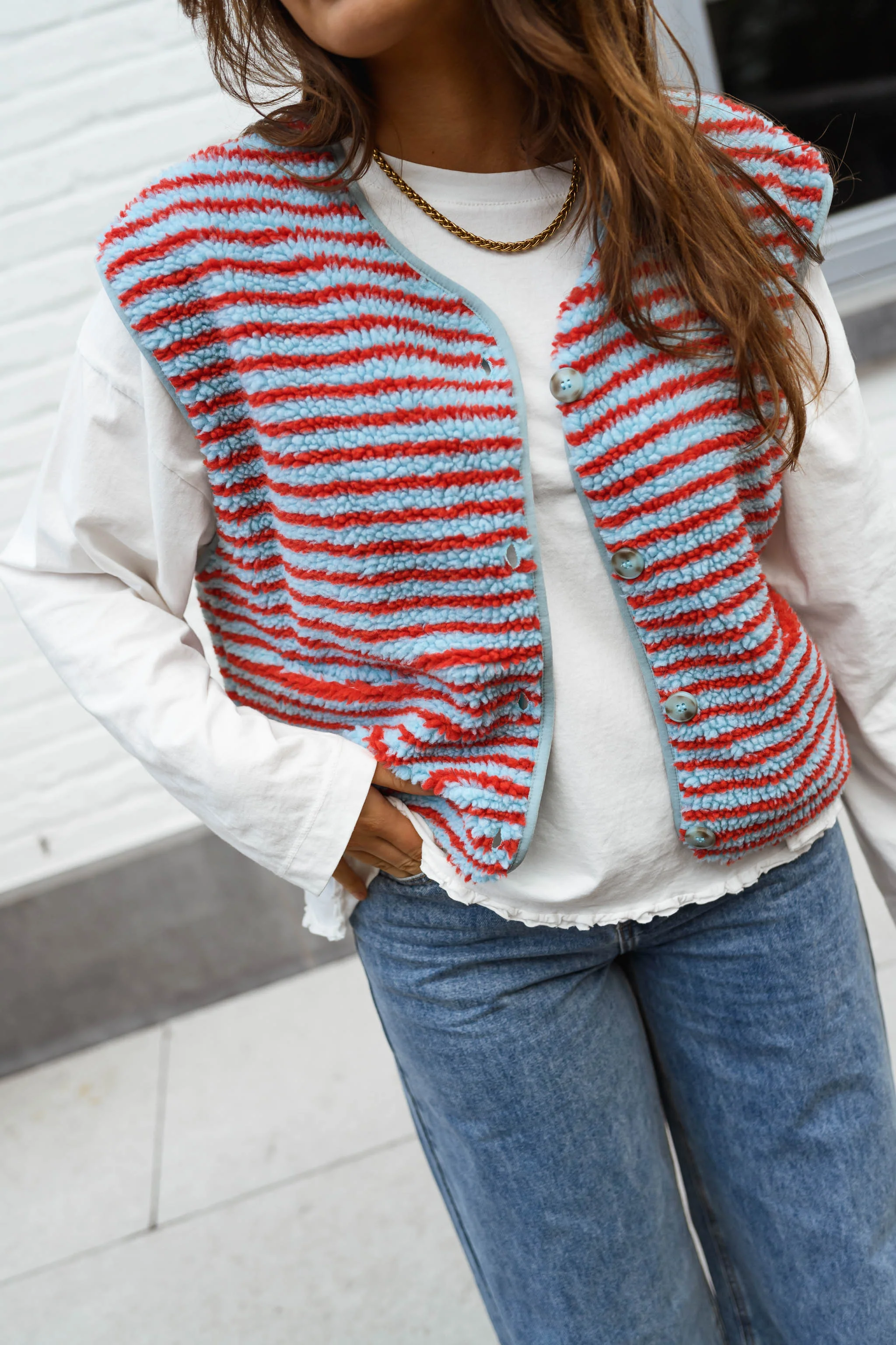T-shirt Valentine - blanc - Image 4