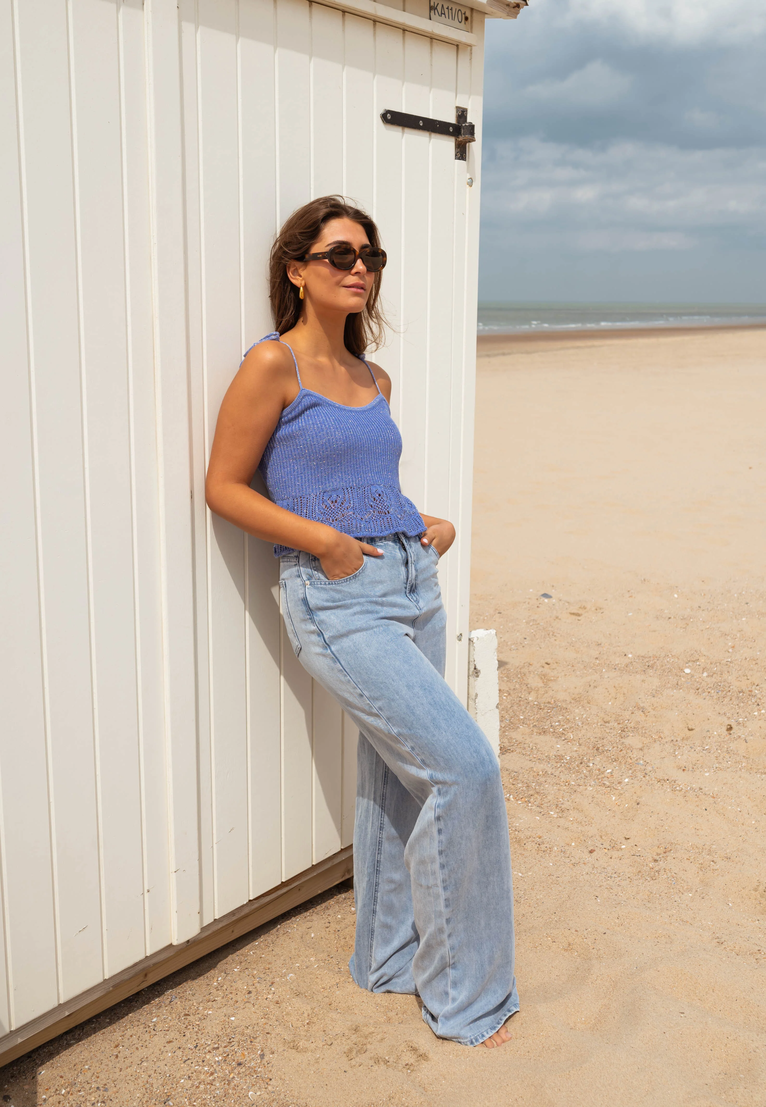 Top Amelia - bleu - Image 4