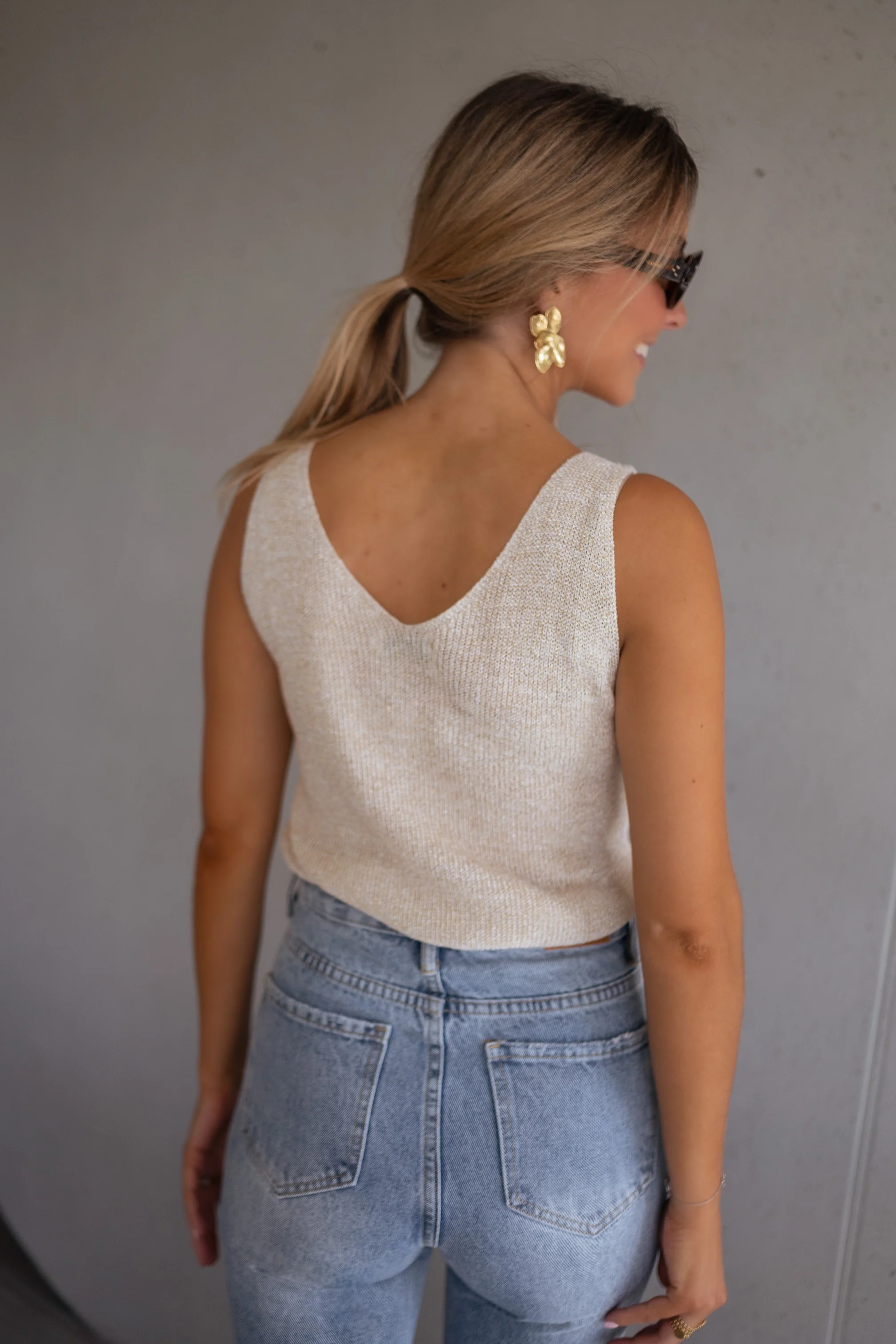 Top Jarod - doré à paillettes - Image 5