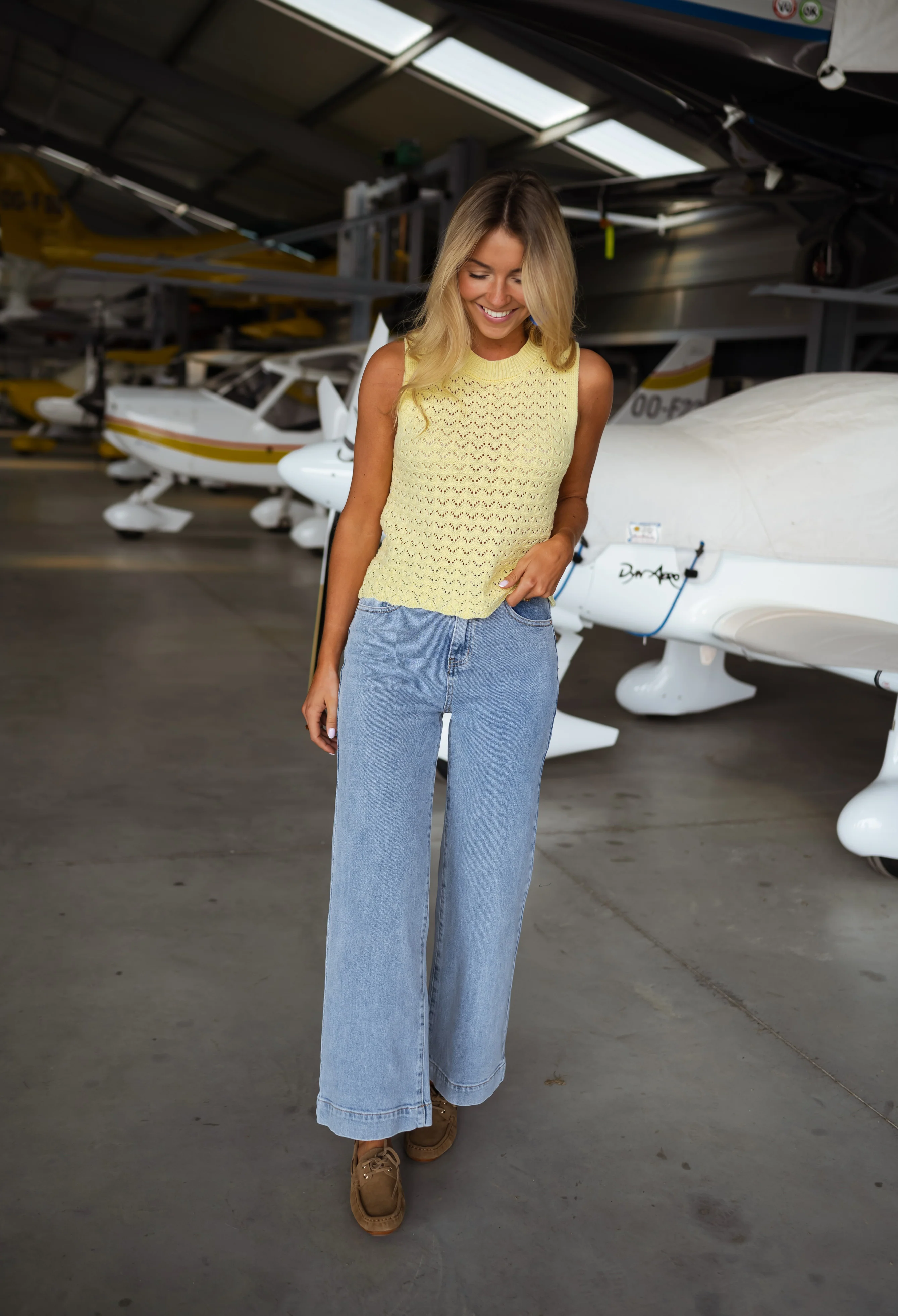 Top Sely - jaune - Image 6