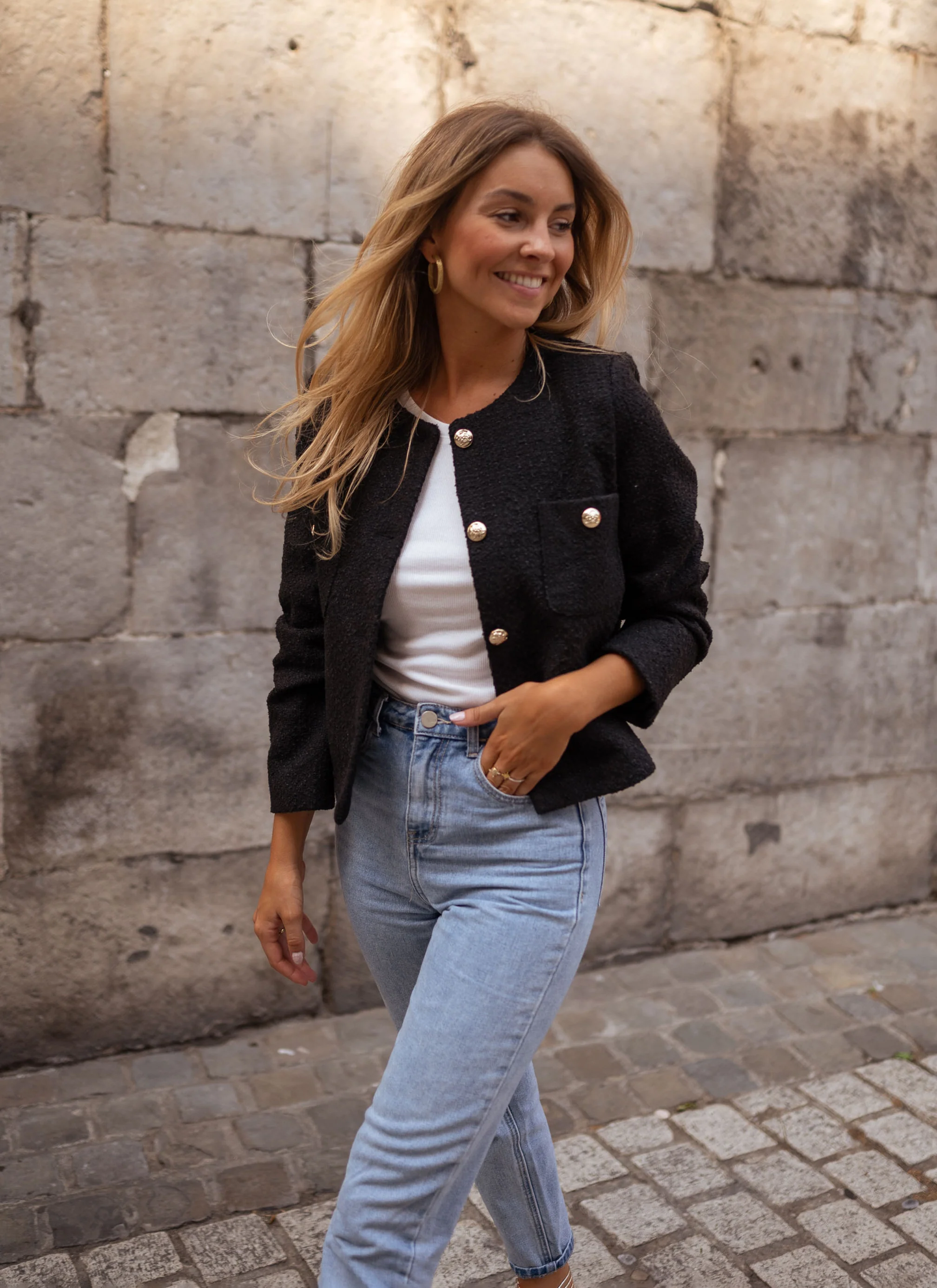Veste Léonore - noire - Image 7