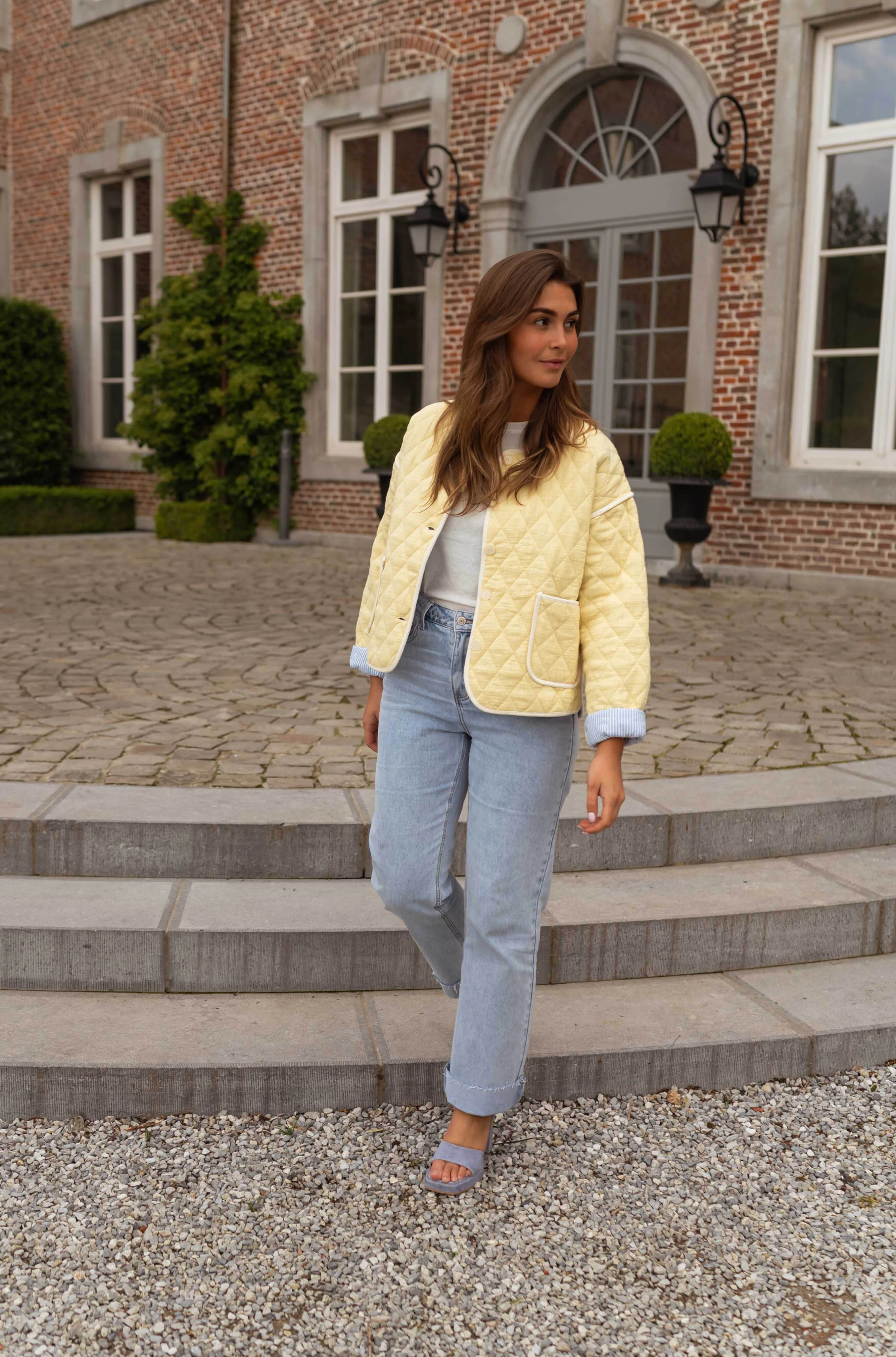 Veste Milaya - jaune pâle - Image 6