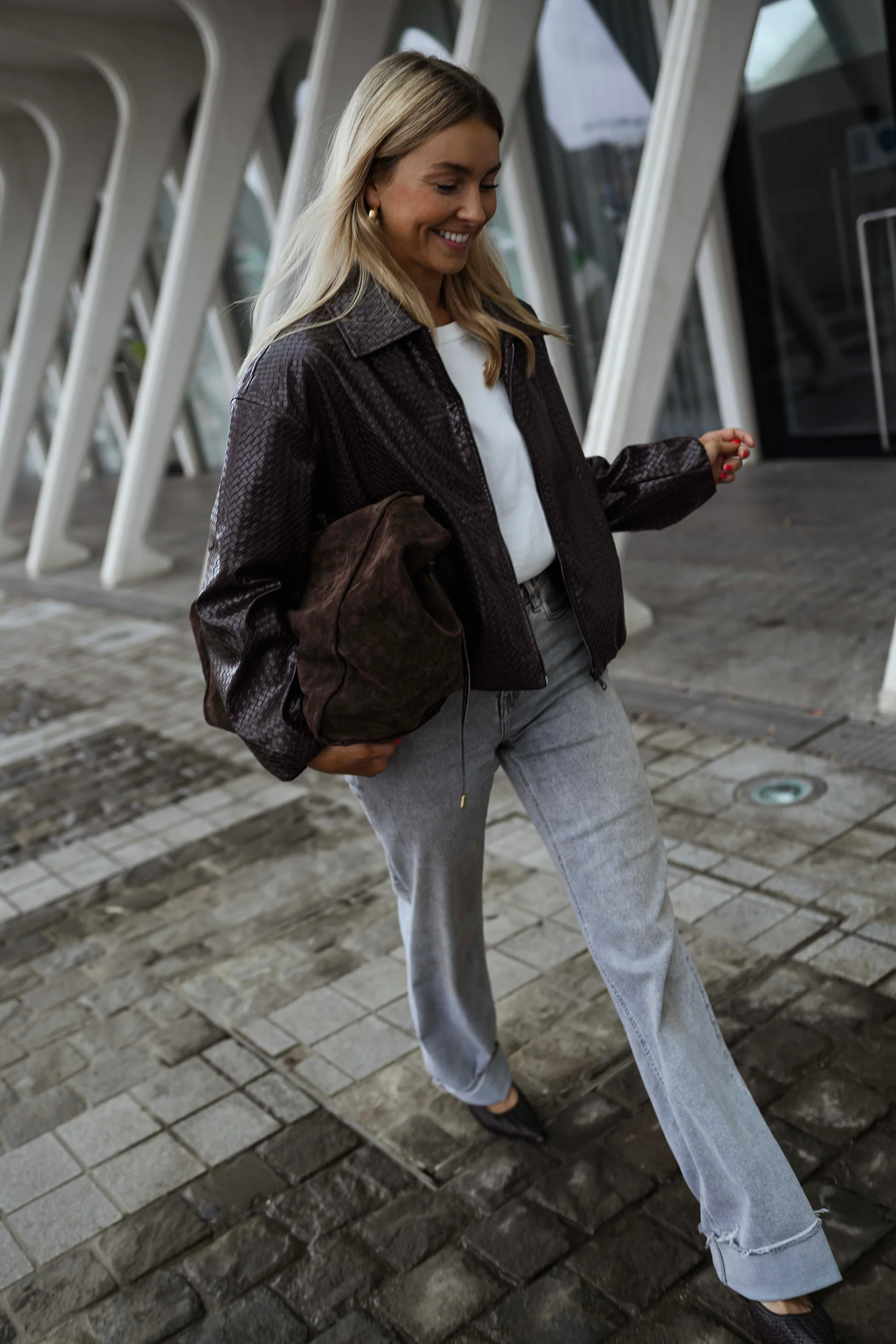 Veste Omer - bordeaux - Image 4