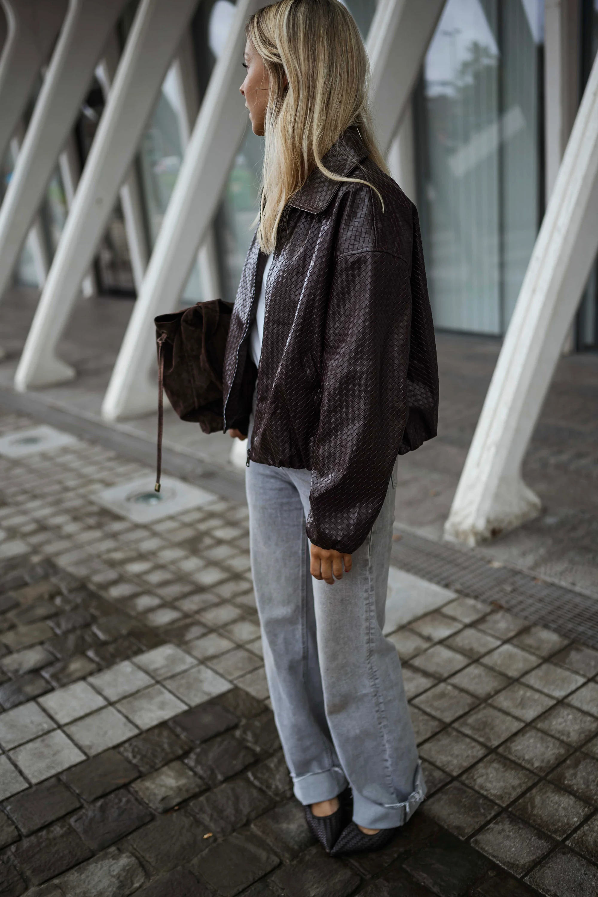 Veste Omer - bordeaux - Image 5